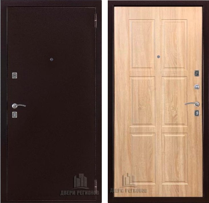 Дверь ТРИУМФ ФЛ CLASSIC  ДУБ СОНОМА СВЕТЛЫЙ DIS006948