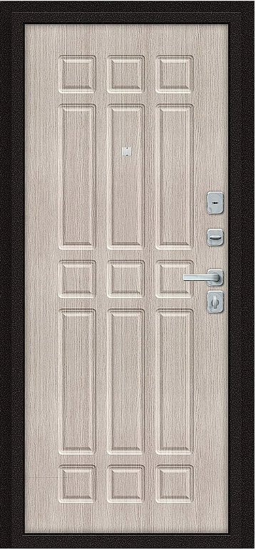 Товар Дверь Браво Любо Мини/BChrome Антик Медный/Cappuccino Melinga h-190 DIS007402