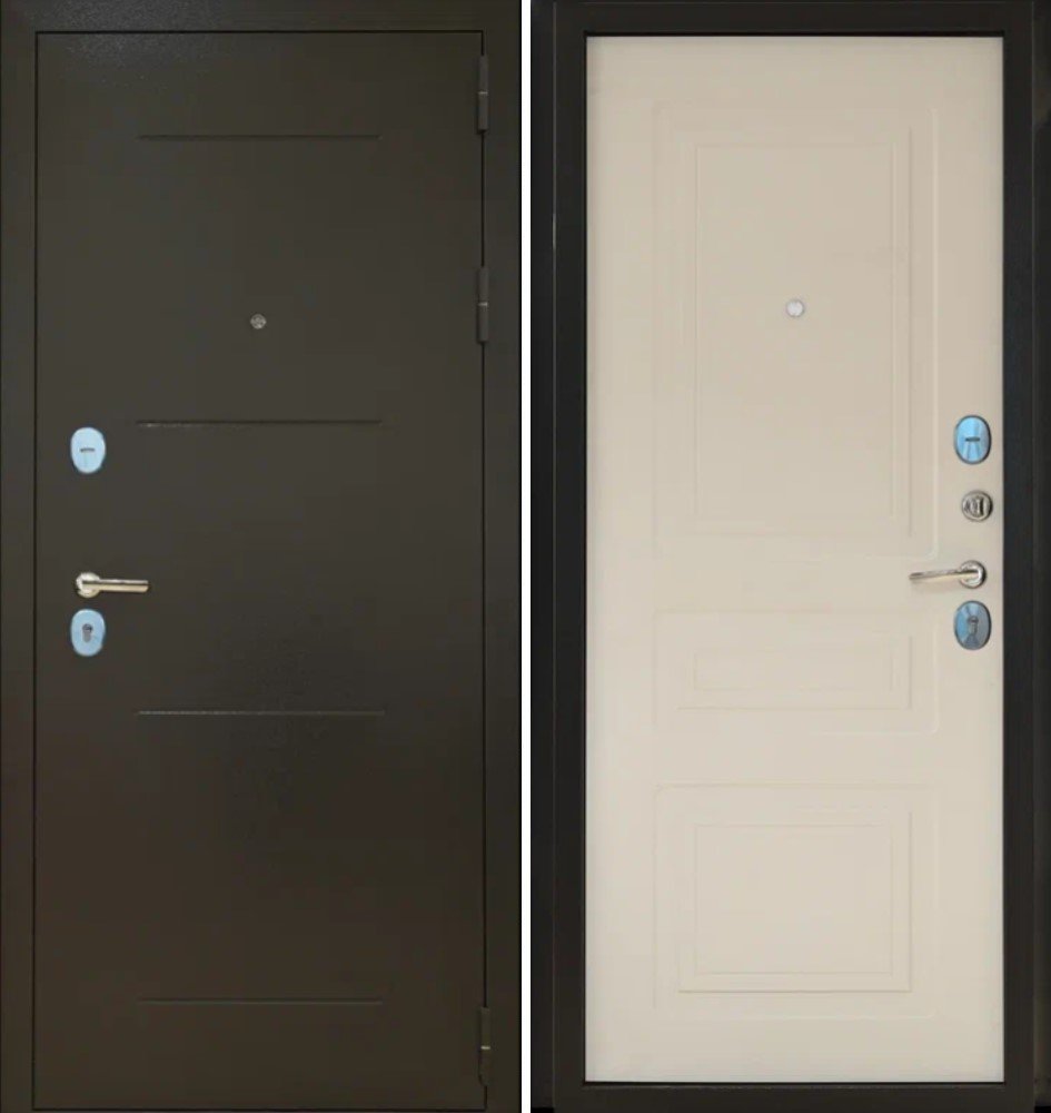 Дверьберг СТАЙЛ Т90 МЕДНЫЙ АНТИК  БЕЛОЕ ДЕРЕВО DIS007280