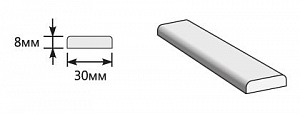 Товар Притворная планка 2000x30x8 BRK448