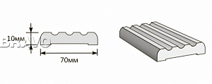 Товар Наличник Тип-3 2100x70x10 BRK540