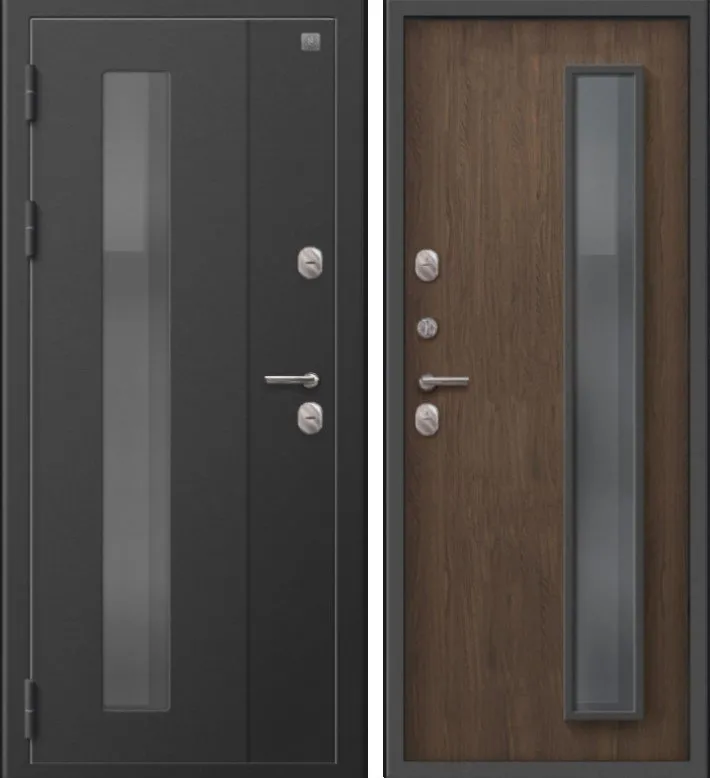 Дверь Термо-800 Пепельный Муар - Миндаль DIS007359